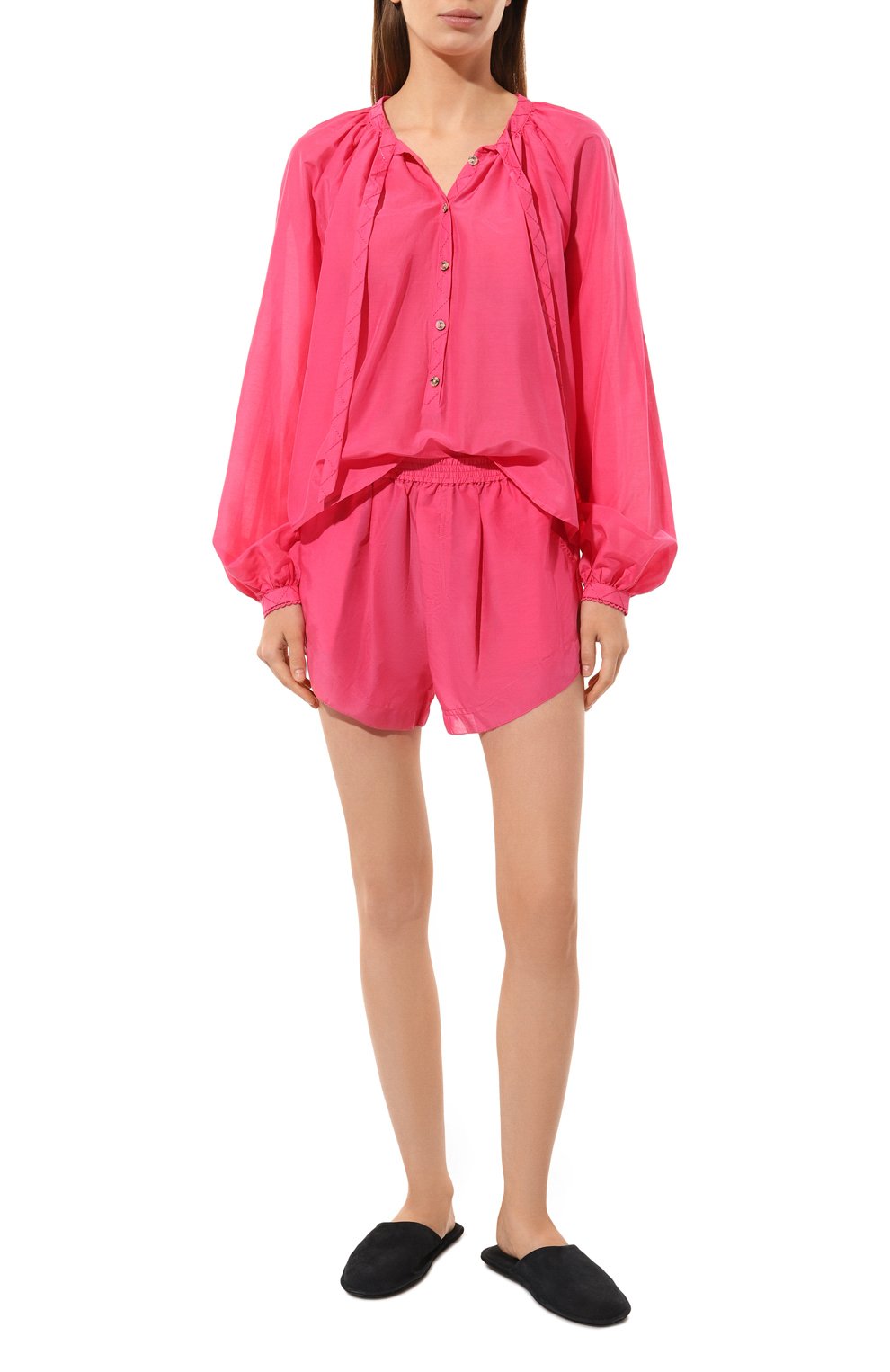 Шорты из хлопка и шелка LOVE STORIES, арт. L2423926-525, фото 2