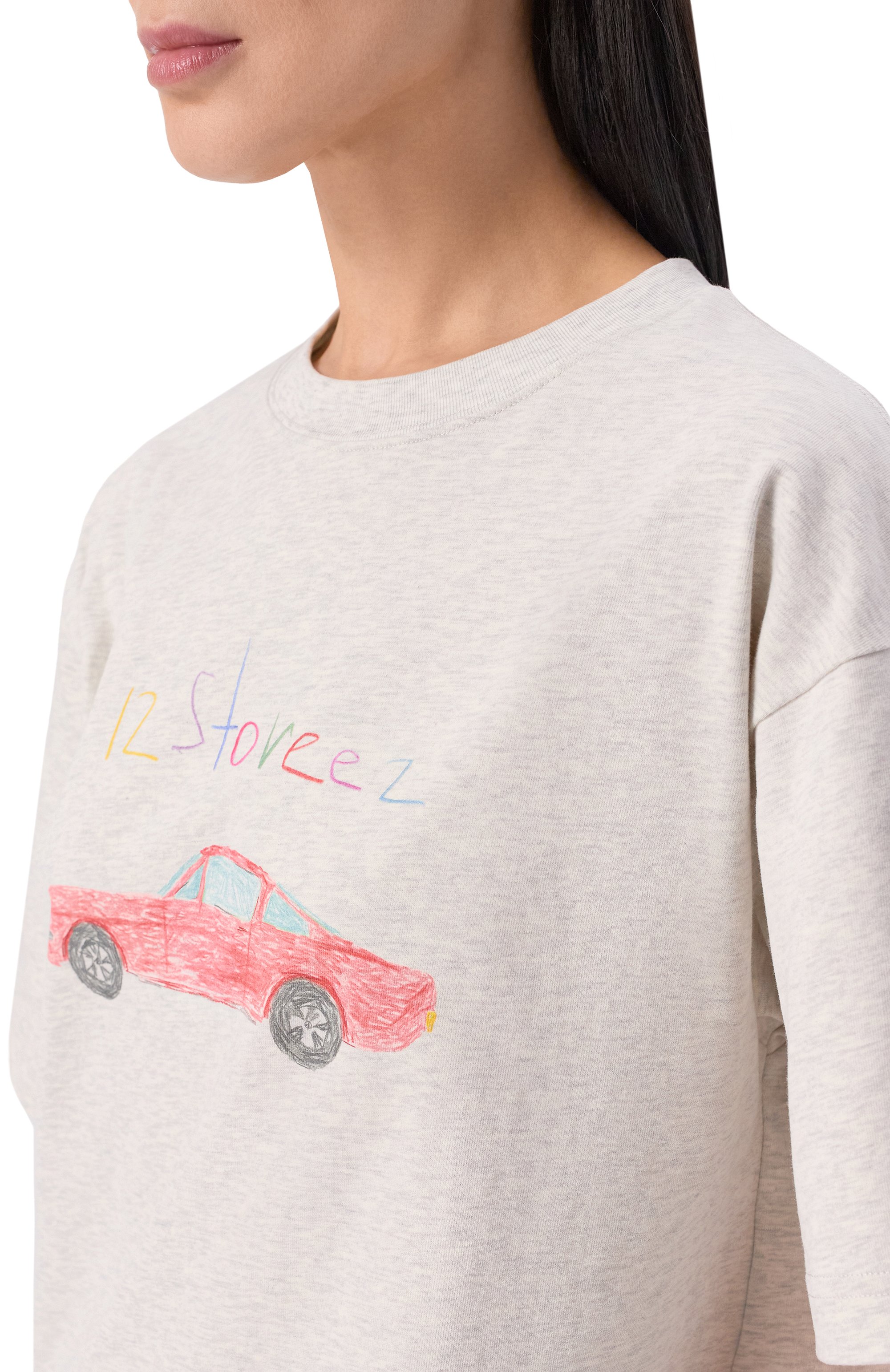 Хлопковая футболка 12 STOREEZ, арт. 136680, фото 5