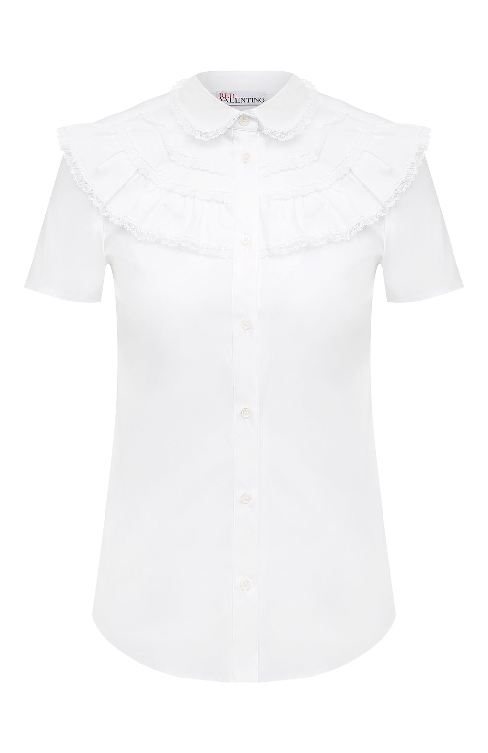 Хлопковая блузка REDVALENTINO, арт. XR0AAD75/0ES, фото 1