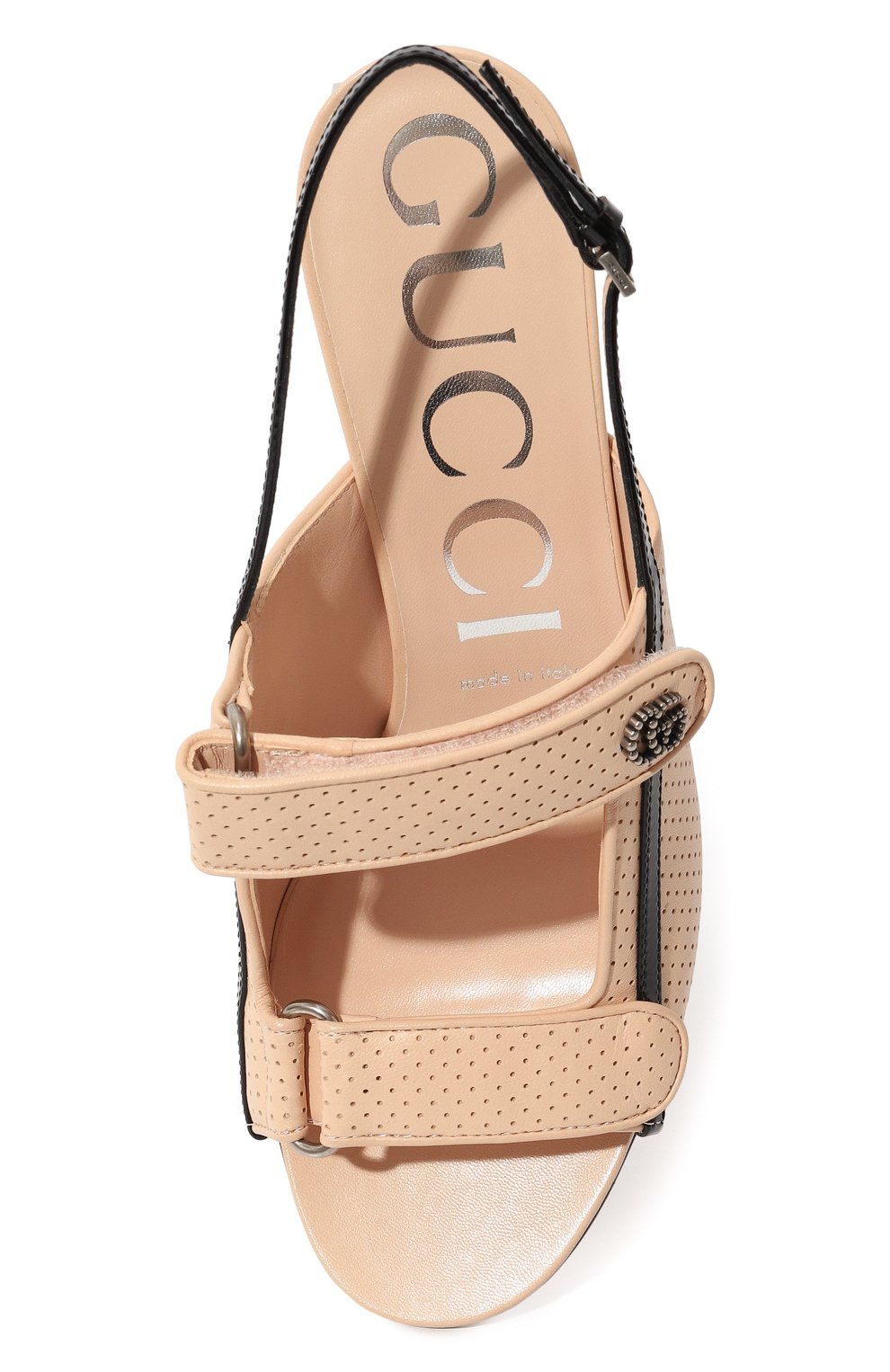 Кожаные босоножки GUCCI, арт. 655415 04JT0, фото 6