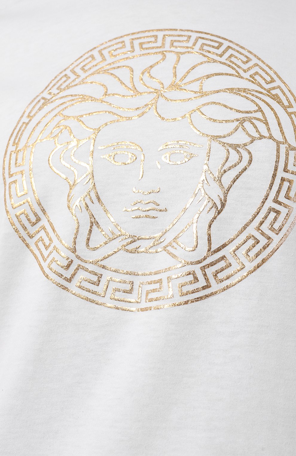 Хлопковая футболка VERSACE, арт. 1014271/1A10145, фото 5