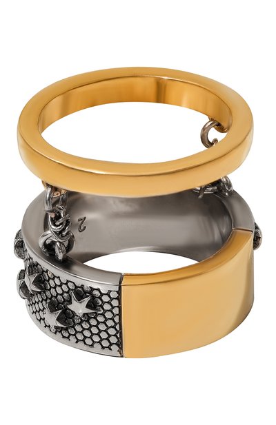 Кольцо MAISON MARGIELA серебряного цвета по цене 59800 руб., арт. SM1UQ0098 P6476, фото 3 Кольцо MAISON MARGIELA, арт. SM1UQ0098 P6476, фото 3