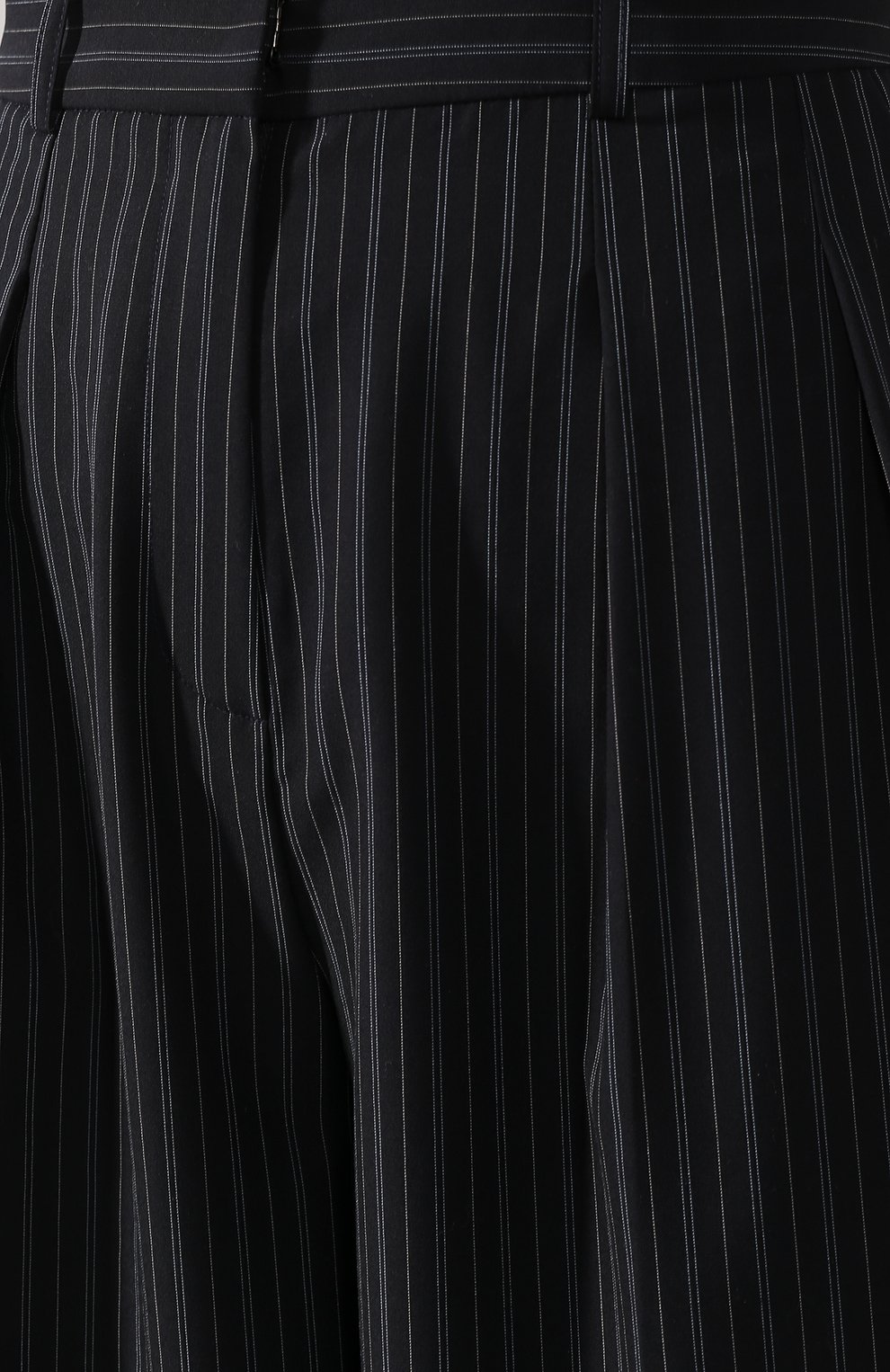 Шерстяные брюки JM STUDIO синего цвета по цене 17980 руб., арт. FW192012, фото 5 Шерстяные брюки JM STUDIO, арт. FW192012, фото 5