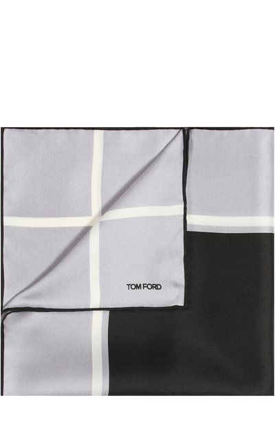 Мужской шелковый платок с принтом TOM FORD, арт. 9TF72TF312