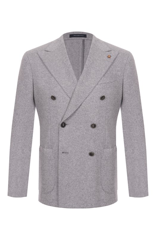 Кашемировый пиджак Sartoria Latorre JF78/JG158 Серый JF78/JG158