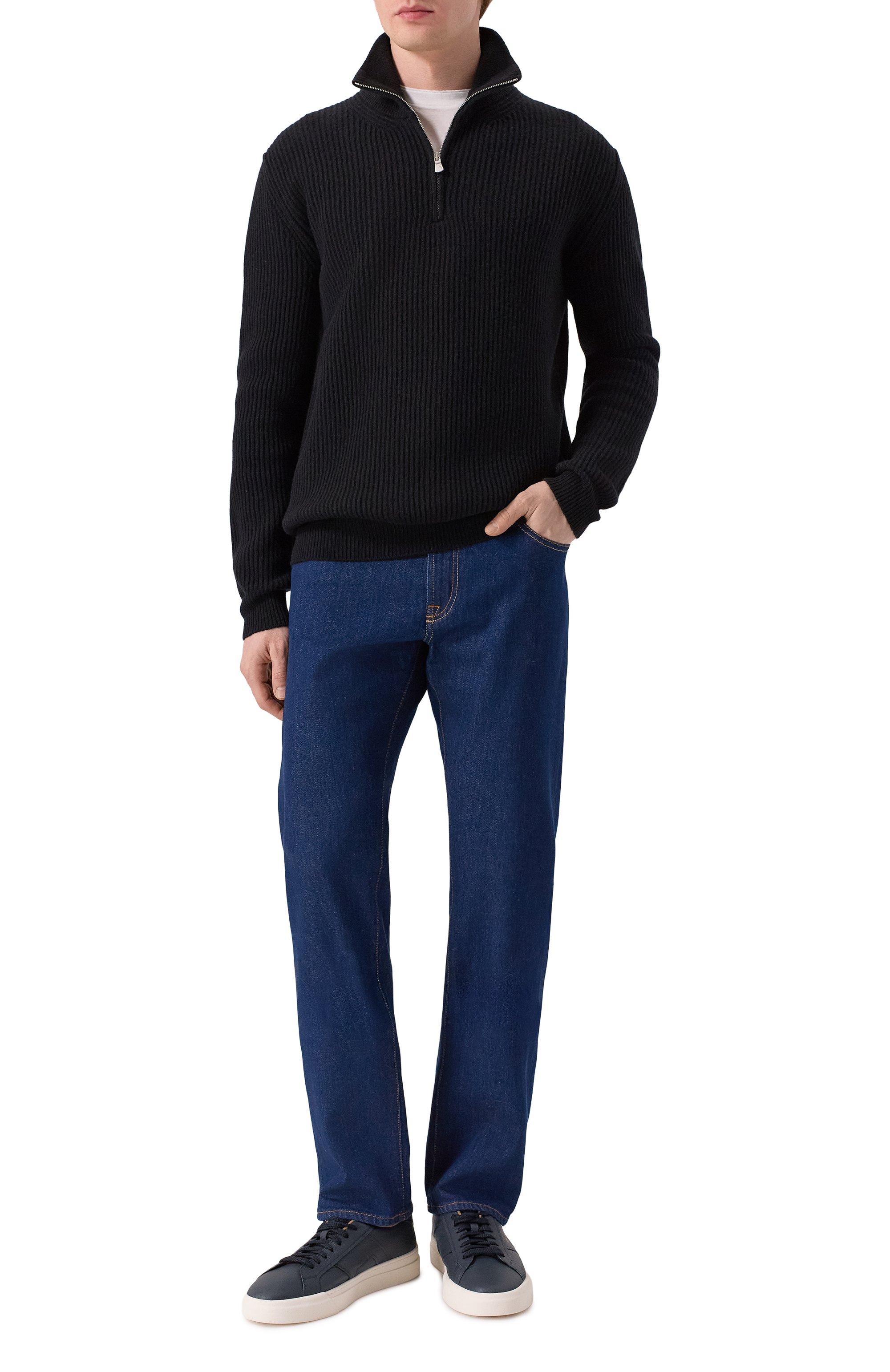 Шерстяной свитер ANDREA CAMPAGNA, арт. M5625-6141, фото 2