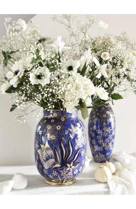 Ваза annabelle BERNARDAUD синего цвета, арт. 2575/2009 | Фото 2 (Нос: Не проставлено; Региональные ограничения белый список (Axapta Mercury): Не проставлено)