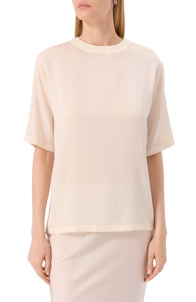 Шелковый топ GOOROO, арт. BL011-2005-101-SS25, фото 3