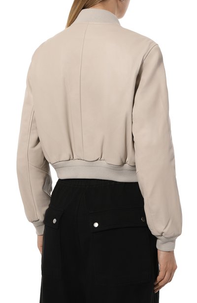 Кожаный бомбер YS ARMY PARIS, арт. 24EFV20047B23W, фото 4