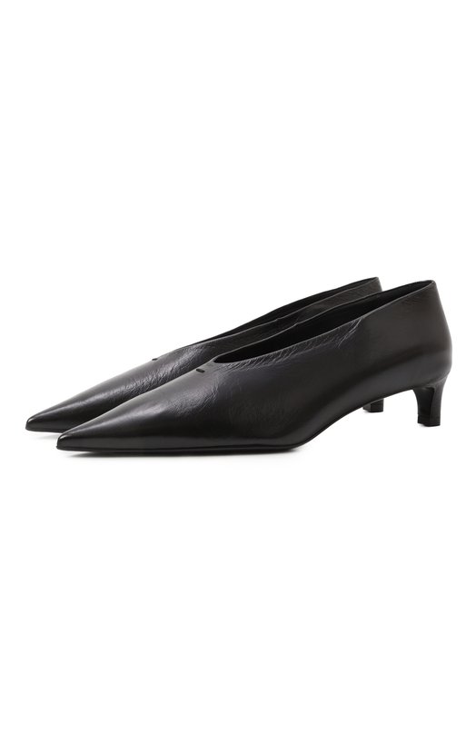Кожаные туфли Jil Sander J15WL0056/P8024 Чёрный J15WL0056/P8024