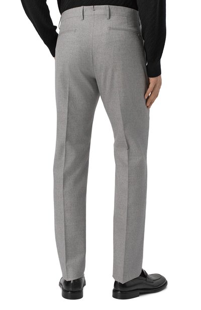 Брюки из шерсти и хлопка BERWICH, арт. VULCAN0195ZIP/GB1678, фото 4