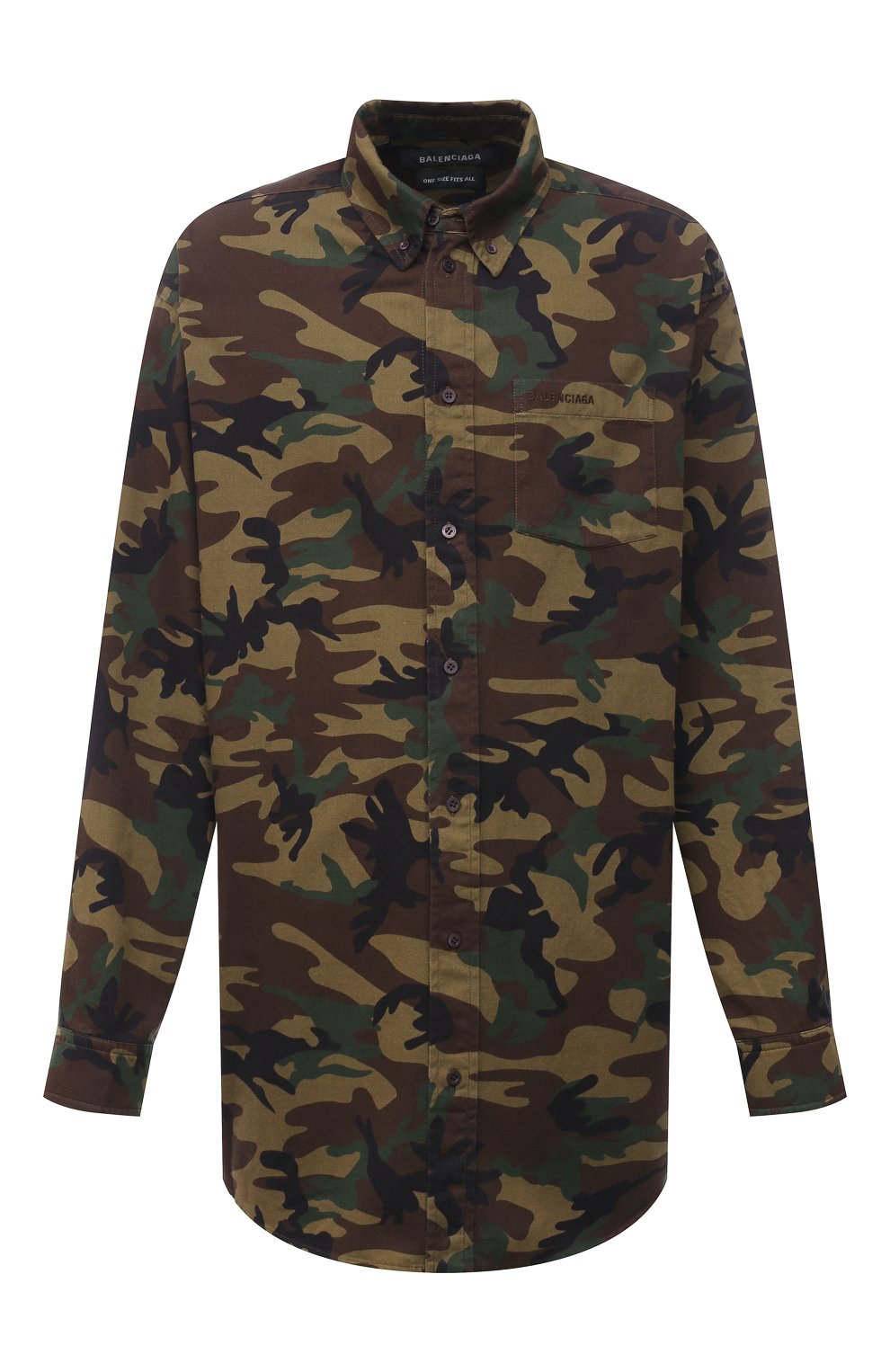 Хлопковая рубашка BALENCIAGA, арт. 659027/TKL14, фото 1