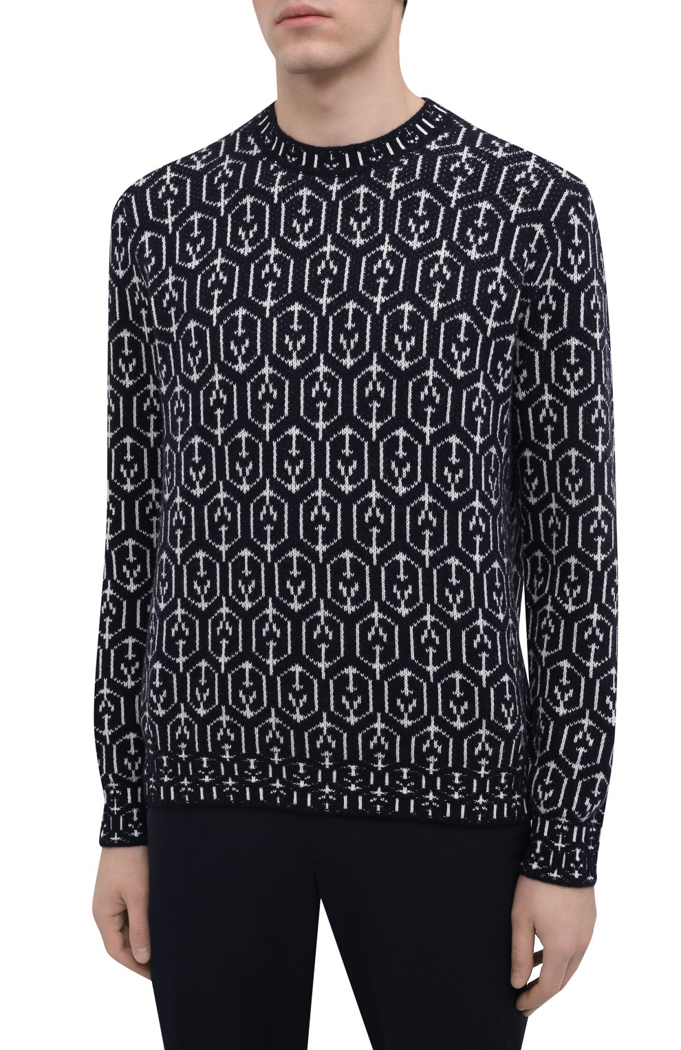 Свитер из шерс�ти и кашемира PRADA, арт. UMB258-1ZJ0-F057L-212, фото 3