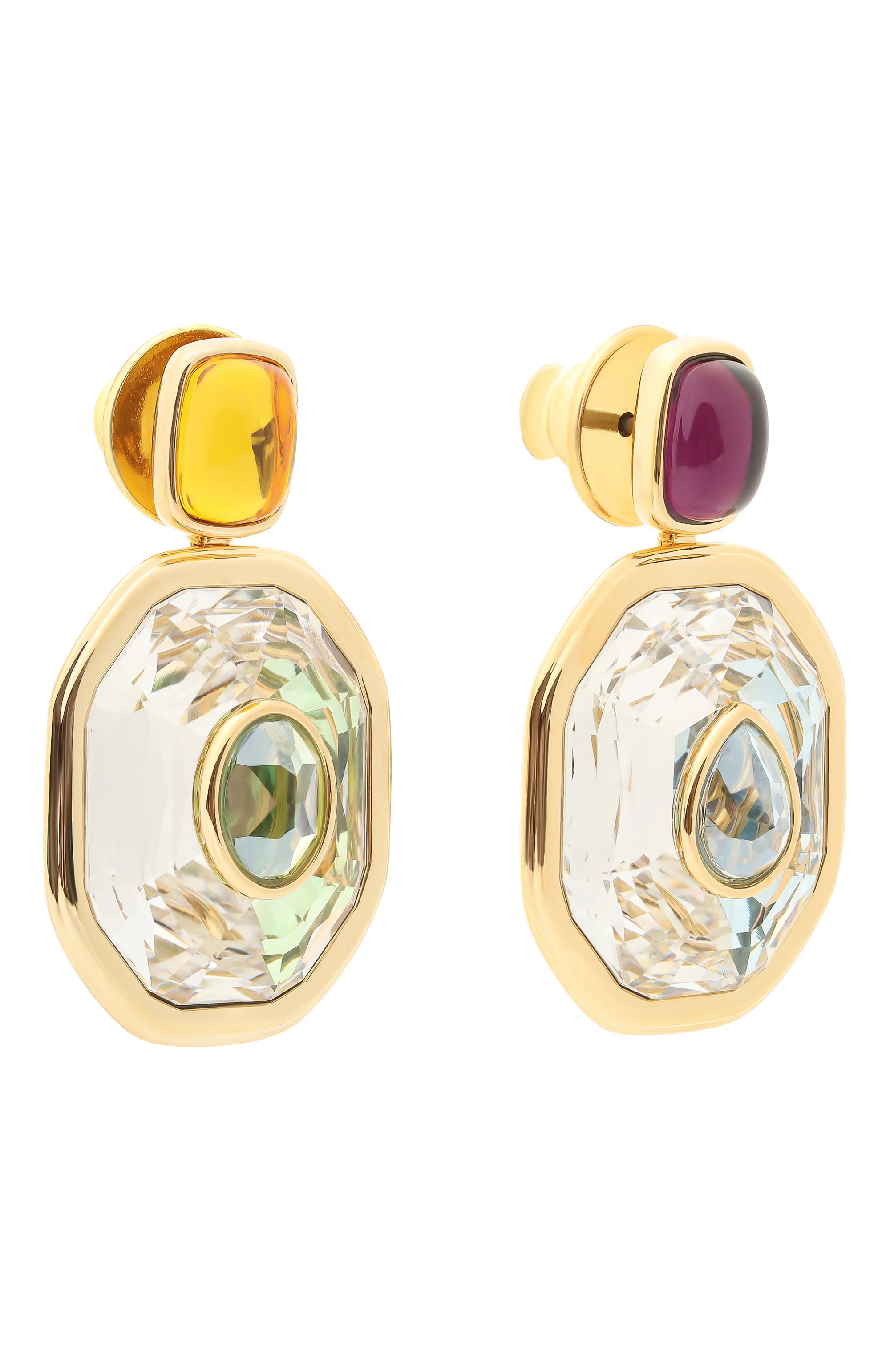 Серьги chroma SWAROVSKI разноцветного цвета по цене 27550 руб., арт. 5705582, фото 3 Серьги chroma SWAROVSKI, арт. 5705582, фото 3