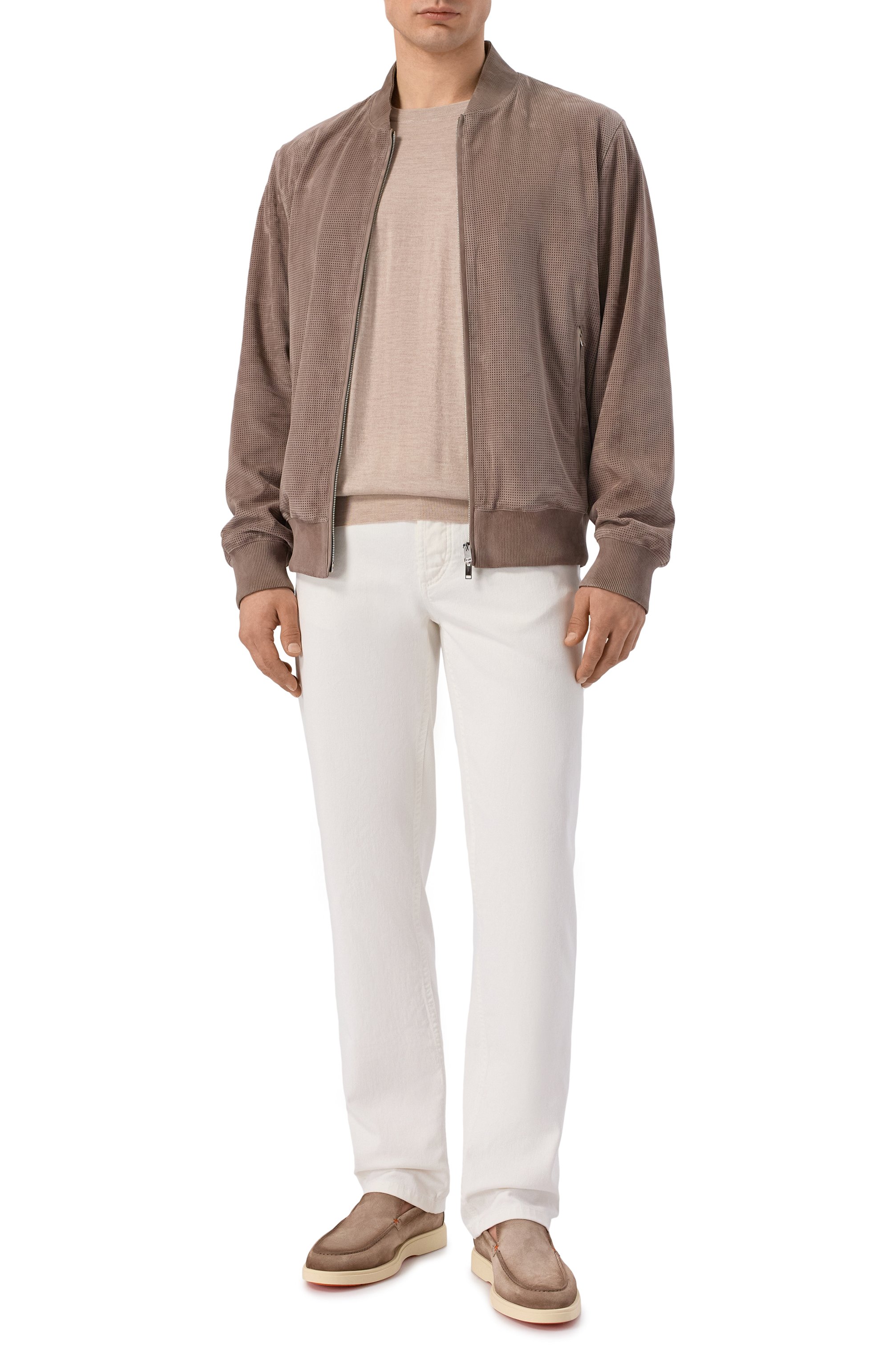 Джемпер из кашемира и шелка BRUNELLO CUCINELLI, арт. M2300100, фото 2