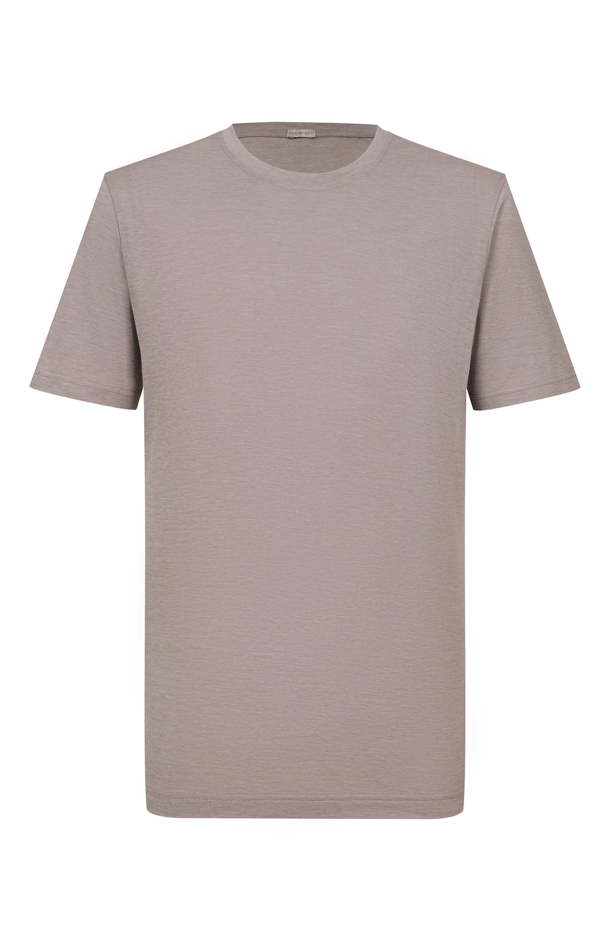 Футболка из лиоцелла и хлопка CAPOBIANCO, арт. 20M660.TM00._001, фото 1