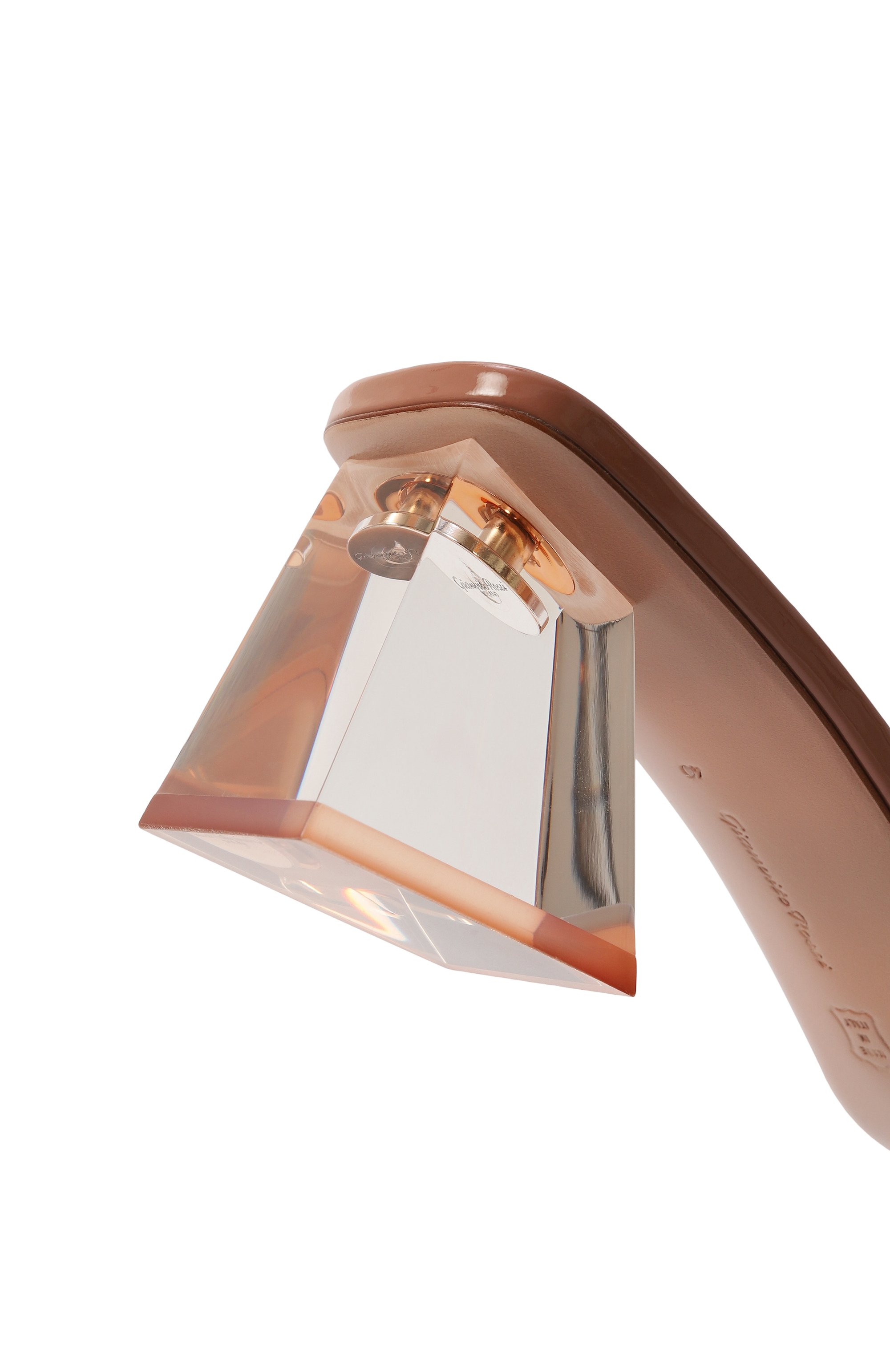 Мюли cosmic 55 GIANVITO ROSSI бежевого цвета по цене 99500 руб., арт. G11320.55PLE.GSVPRLP, фото 7 Мюли cosmic 55 GIANVITO ROSSI, арт. G11320.55PLE.GSVPRLP, фото 7