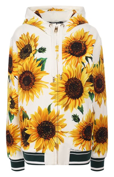 Женский хлопковая толстовка DOLCE & GABBANA, арт. F9C48T/HH756
