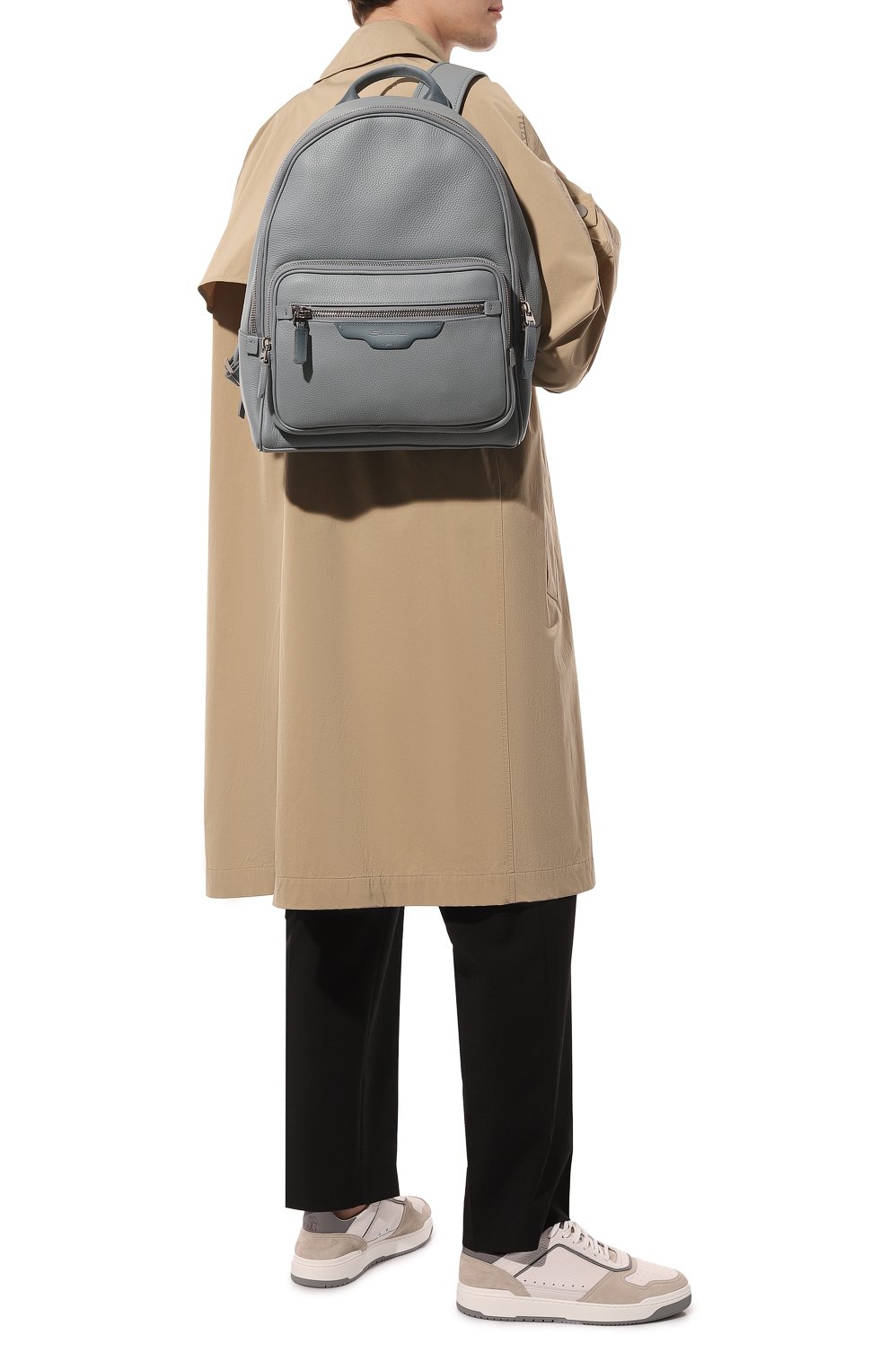 Кожаный рюкзак SANTONI, арт. UIBBA2364EN-ASP6Z29, фото 7