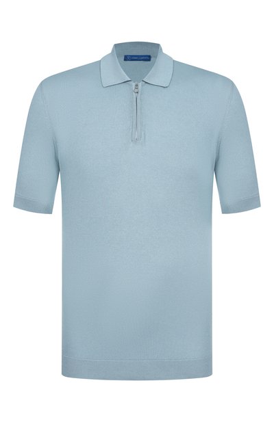 Мужская поло из шелка и хлопка ANDREA CAMPAGNA, арт. M5425-1031