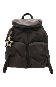 Женский рюкзак joy rider SEE BY CHLOÉ серого цвета, арт. CHS16SS840140 | Фото 1 (Размер: large; Материал: Текстиль; Статус проверки: Проверена категория; Стили: Кэжуэл)