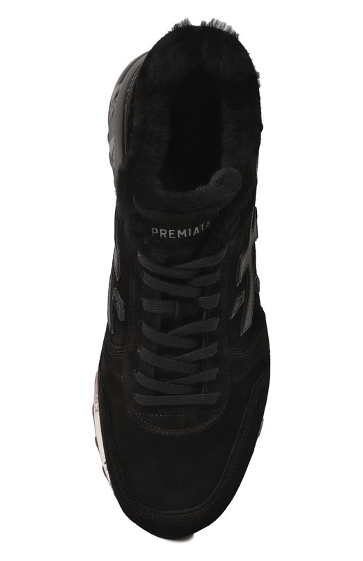 Замшевые кроссовки Mick Premiata MICK/VAR4308 Чёрный  MICK/VAR4308 Фото 6