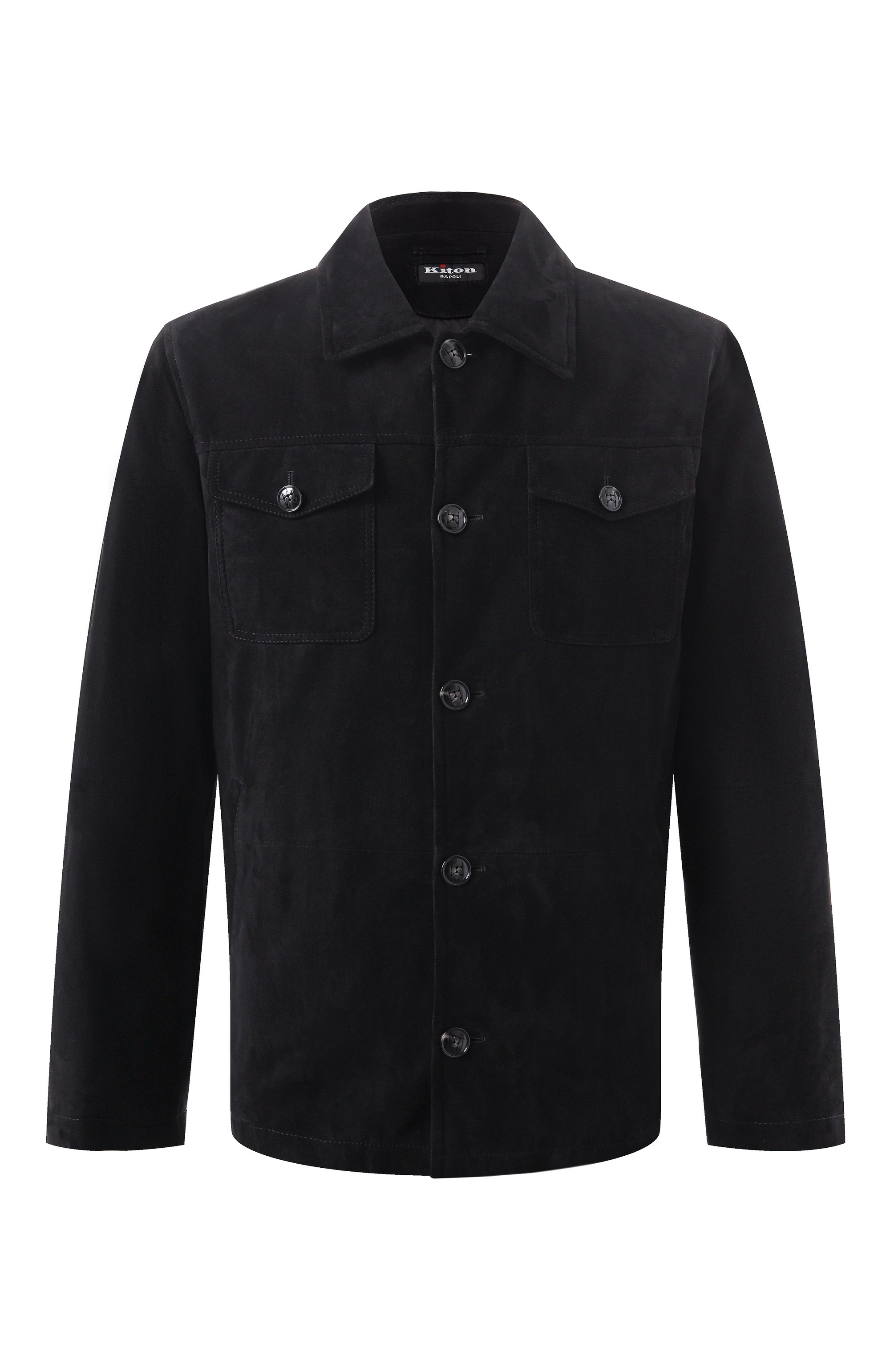 Замшевая куртка-рубашка KITON, арт. UW1936V0421F14, фото 1