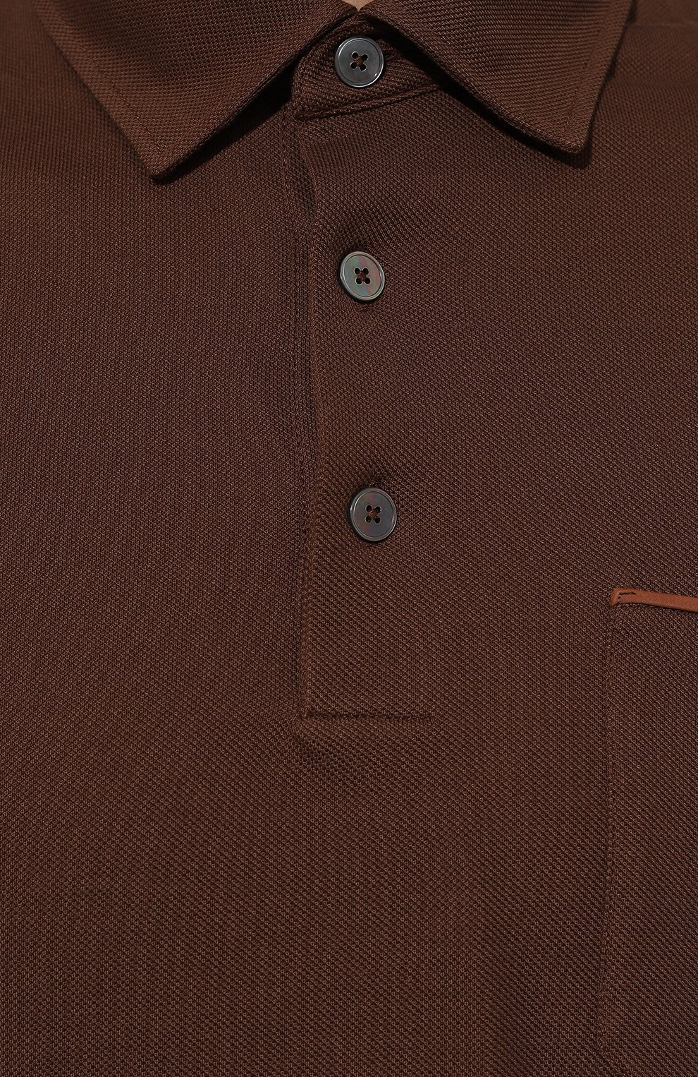 Хлопковое поло ZEGNA, арт. UD392A7/D752, фото 5