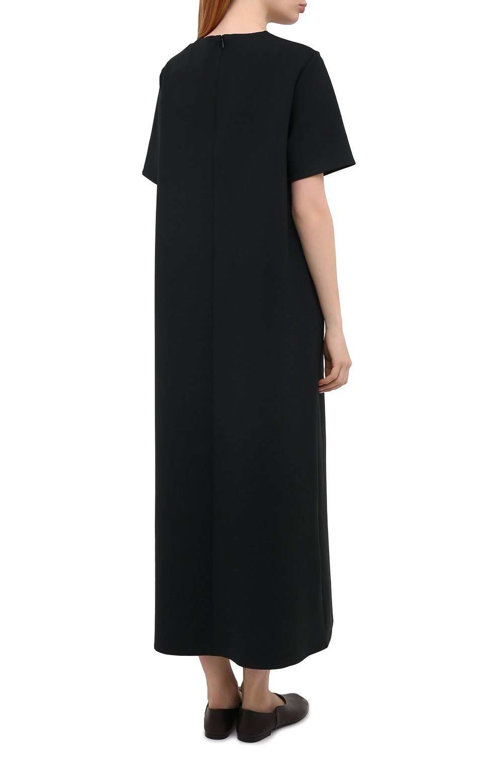 Платье THE ROW черного цвета по цене 78800 руб., арт. 5301K314, фото 4 Платье THE ROW, арт. 5301K314, фото 4