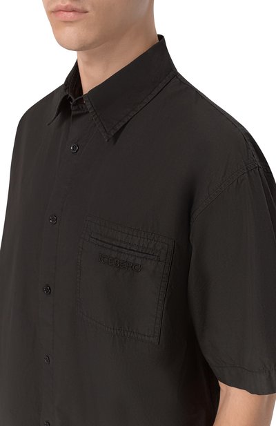 Хлопковая рубашка ICEBERG, арт. G080/0032, фото 5