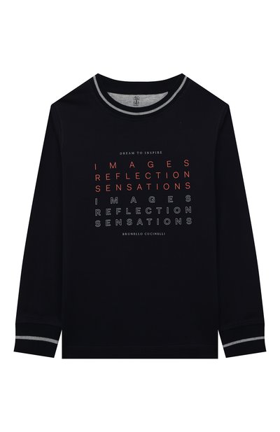 Хлопковый лонгслив BRUNELLO CUCINELLI, арт. B0T61T108B, фото 1