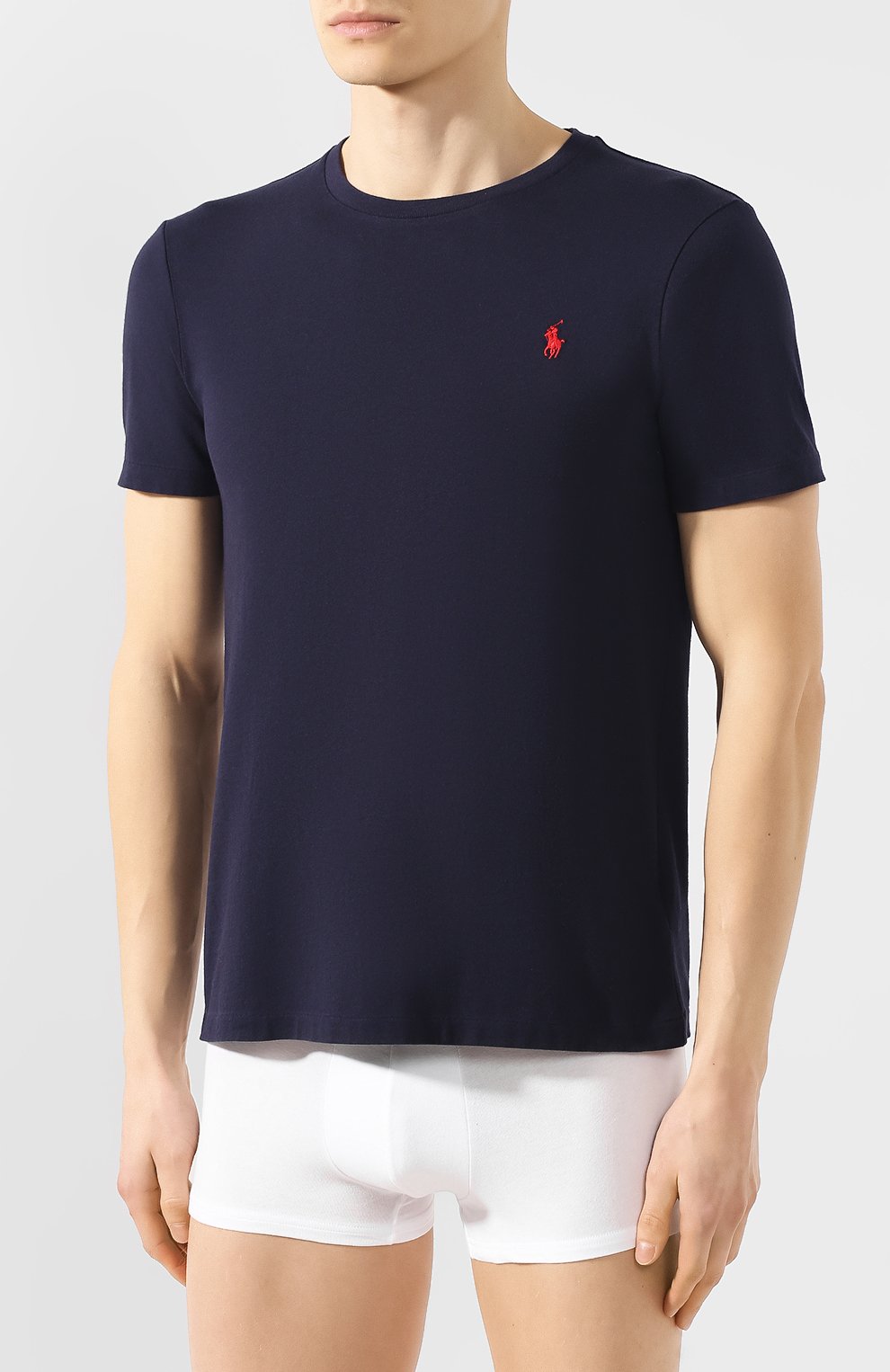 Хлопковая футболка POLO RALPH LAUREN, арт. 710680785, фото 3