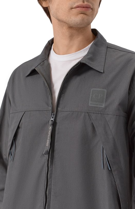 Хлопковая куртка C.P. Company 20CL0S062A/006472A Серый  20CL0S062A/006472A Фото 5