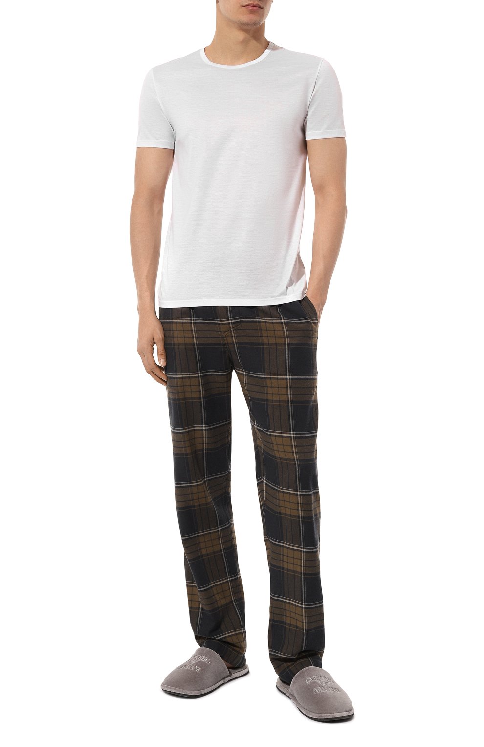 Хлопковая футболка ZEGNA, арт. N2M200110, фото 2