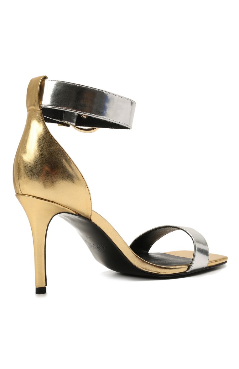 Кожаные босоножки  VERSACE JEANS COUTURE, арт. E0VWAS70-LINEA F0ND0 EMILY DIS. S70/71980, фото 1