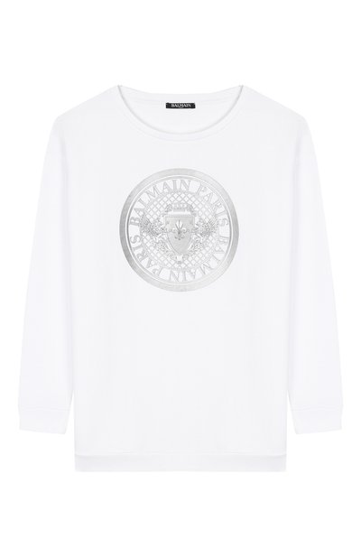 Хлопковый свитшот BALMAIN, арт. 6K4000/KC170/12-16, фото 1