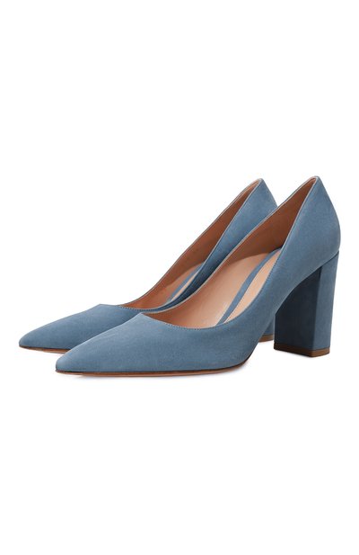 Женские замшевые туфли piper GIANVITO ROSSI, арт. G21375.85RIC.CAMANTB