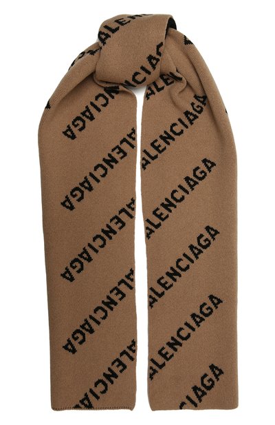Шерстяной шарф BALENCIAGA, арт. 633719/T1567, фото 1