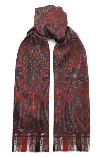 Женский шелковый шарф VALENTINO, арт. 7W2ER027/KCZ