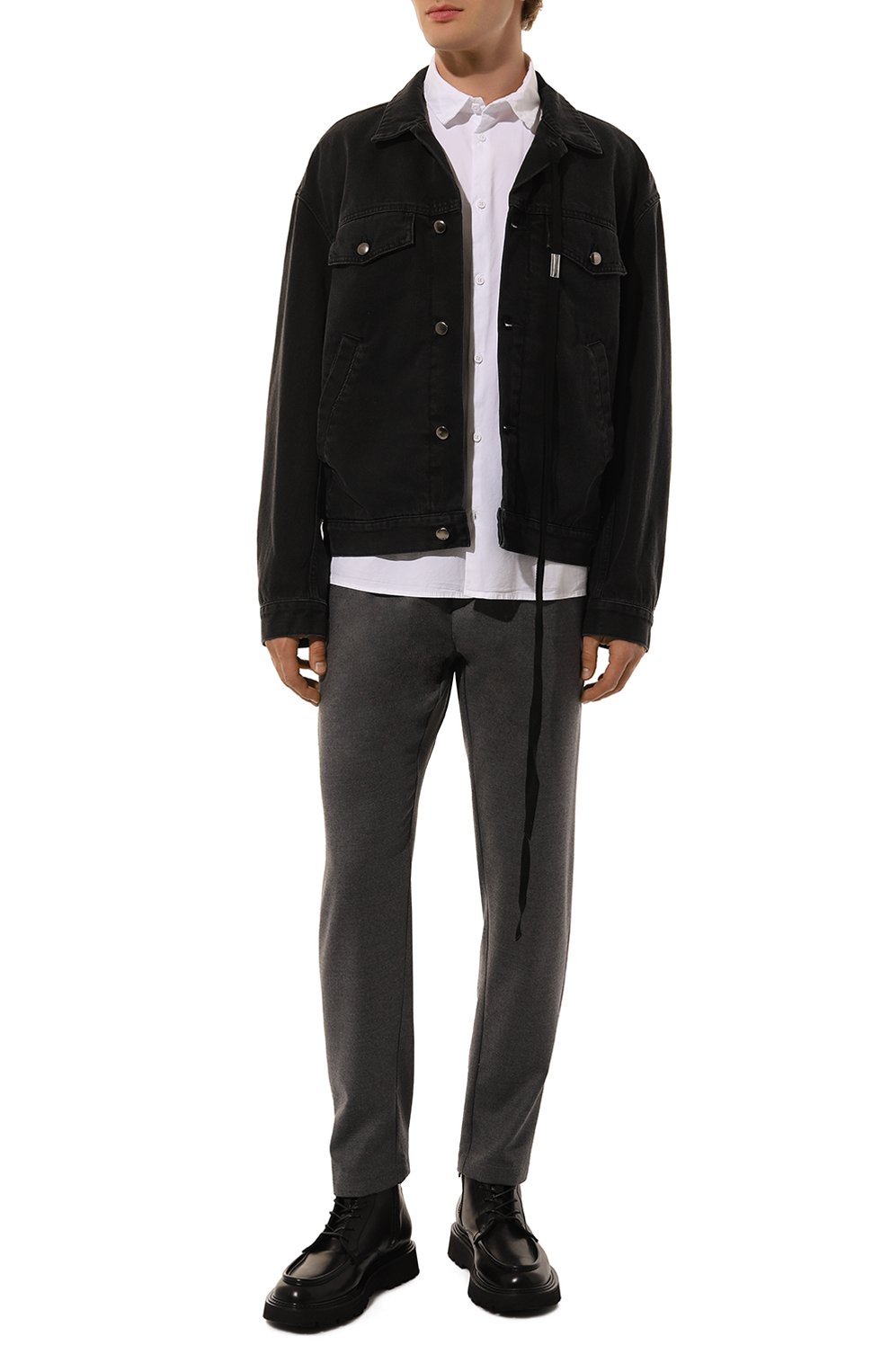 Джинсовая куртка ANN DEMEULEMEESTER, арт. 2201-M-JA40-D-190-070, фото 2