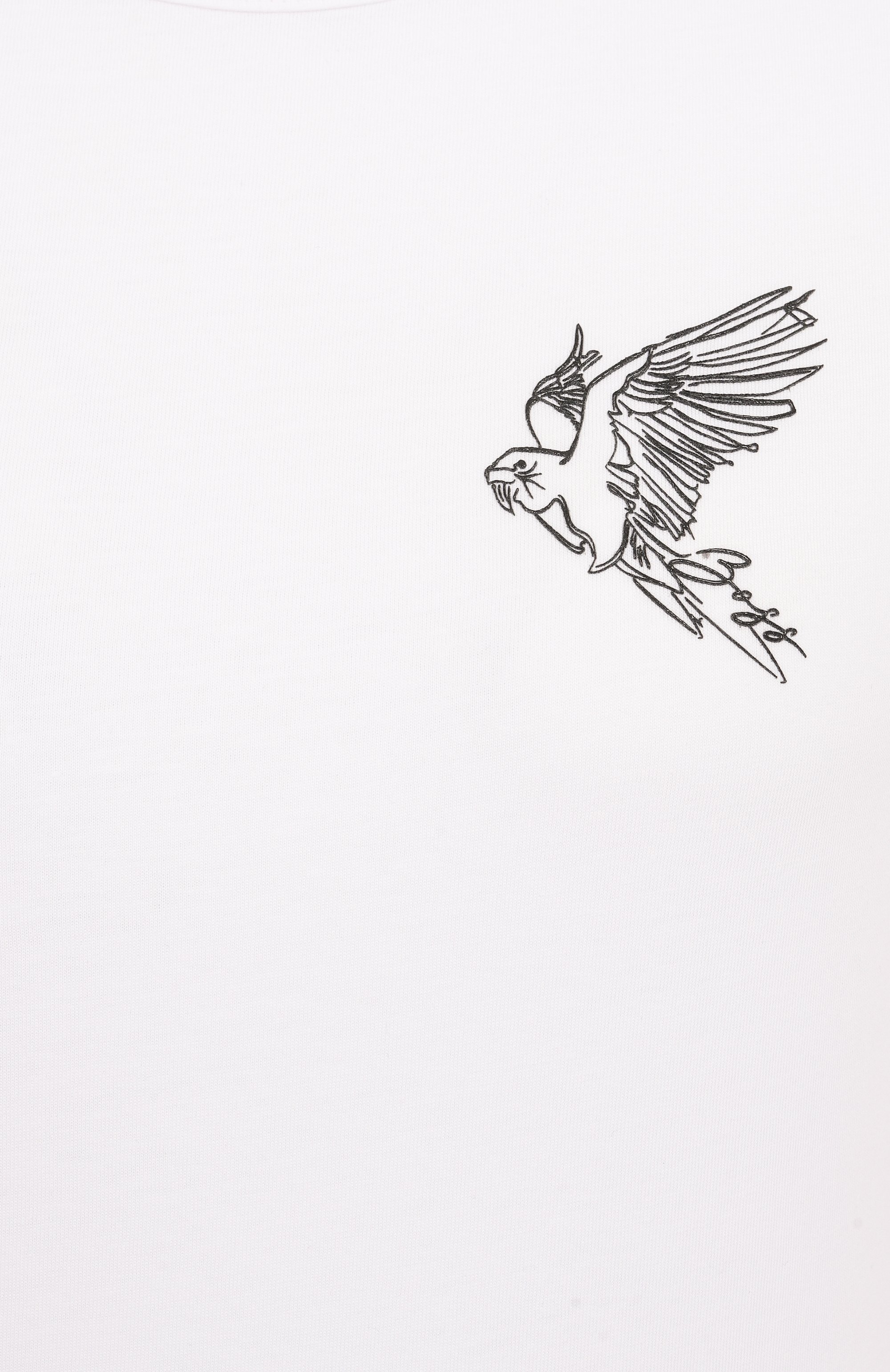 Хлопковая футболка BOSS ORANGE, арт. 50540260, фото 6