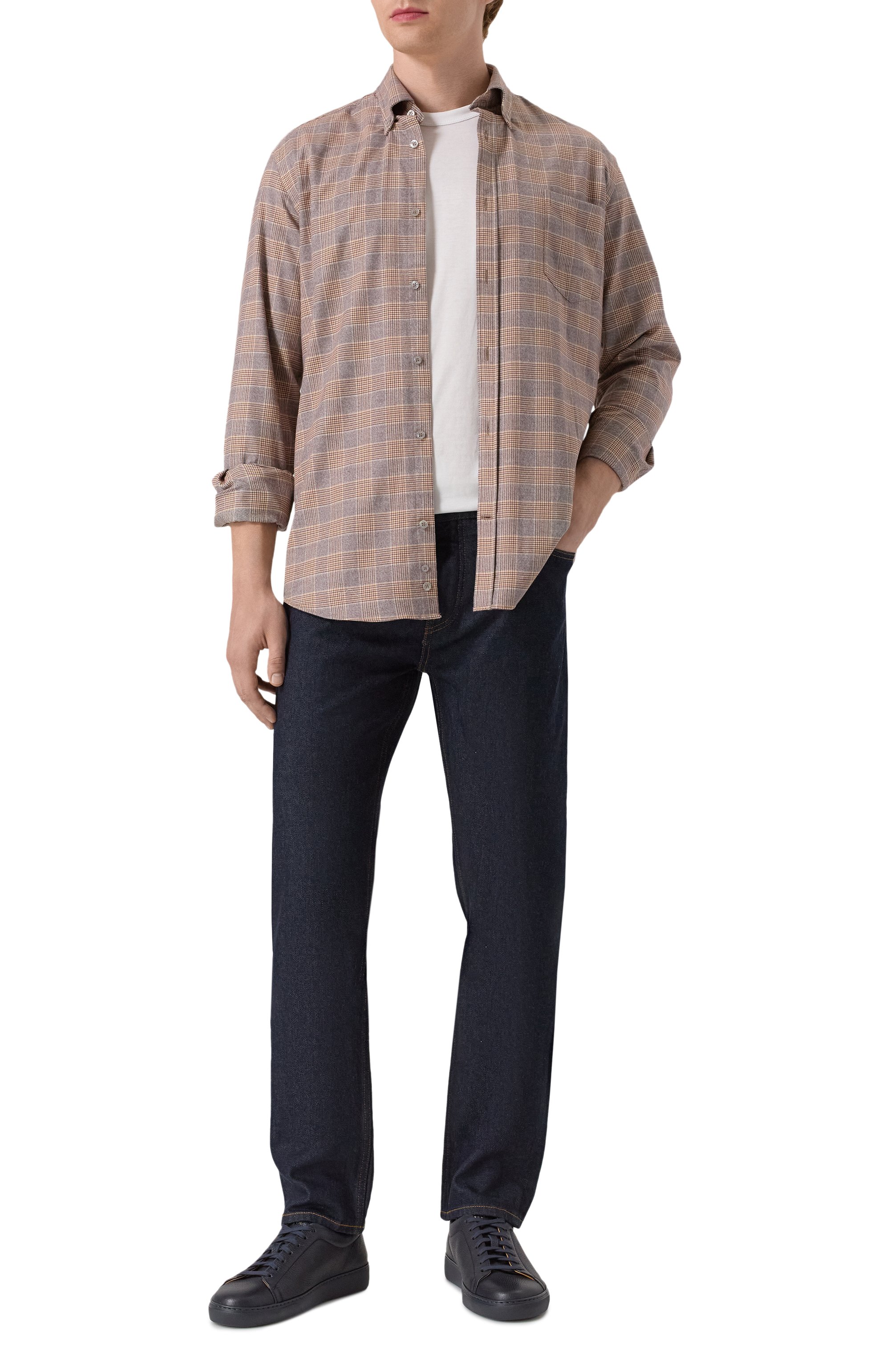 Кожаные кеды colby H`D`S`N BARACCO, арт. C0LBY.C.41*, фото 2