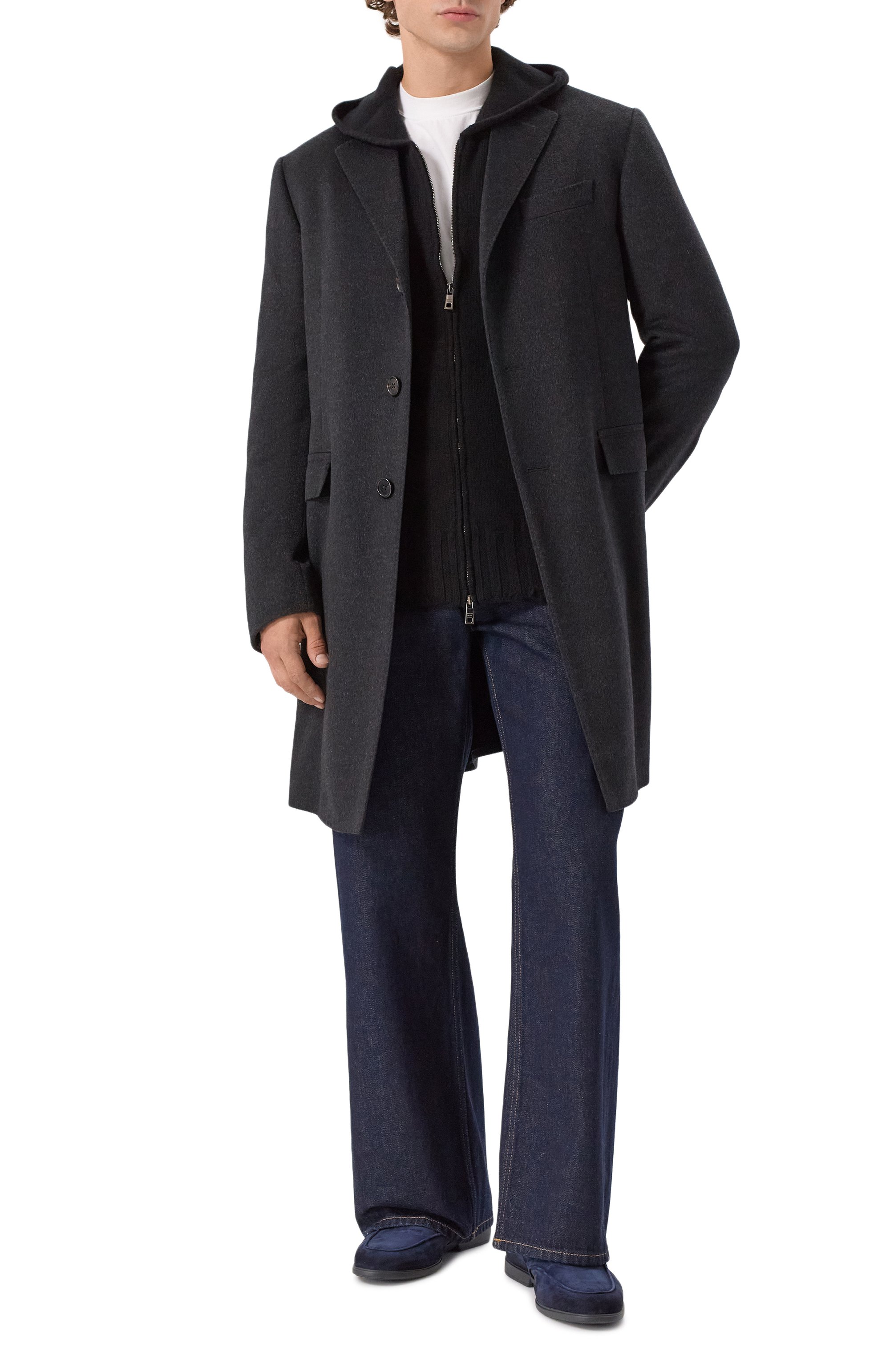 Замшевые челси malibu SANTONI, арт. MGAG1915500TGEAA, фото 2