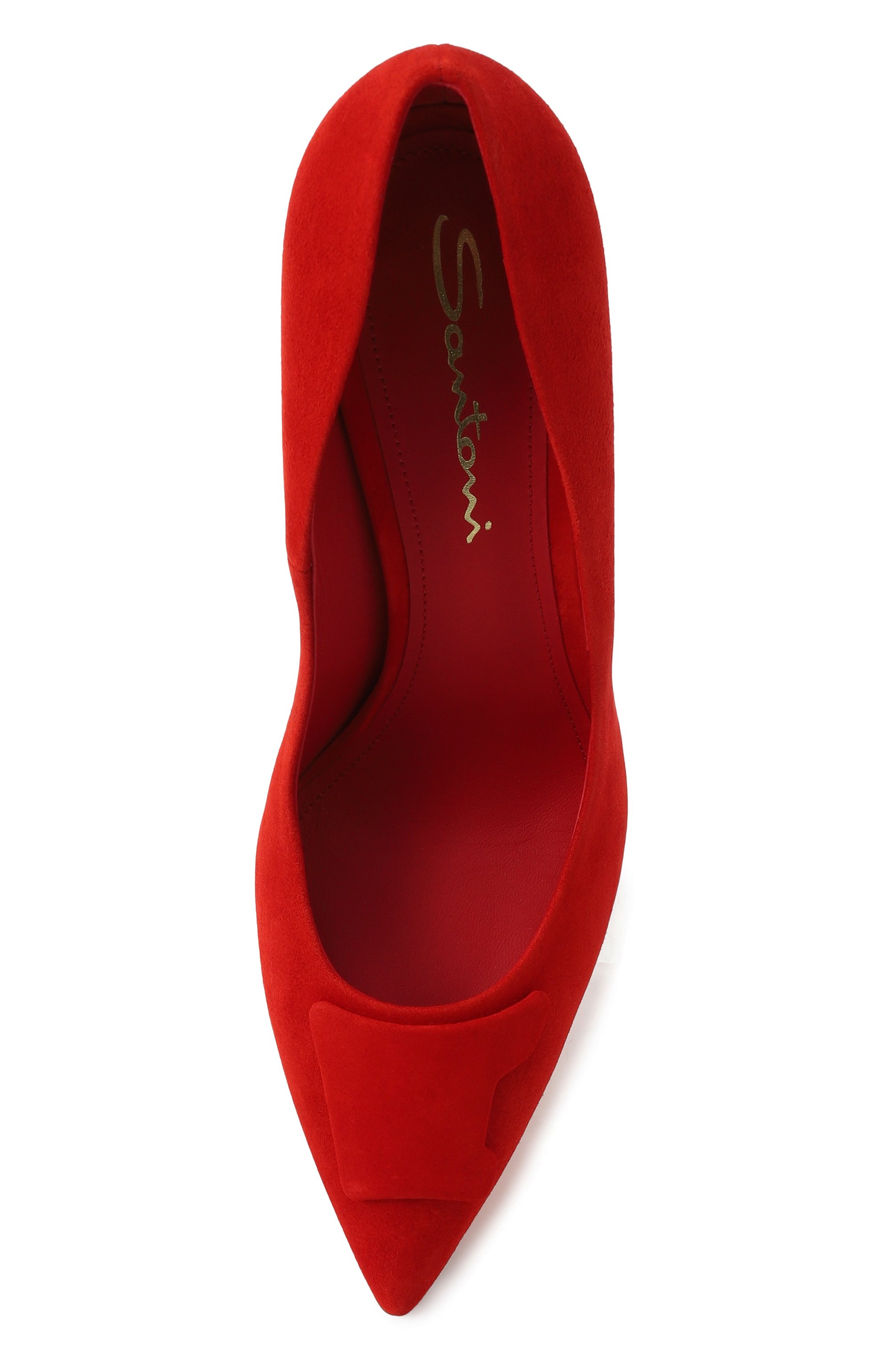 Замшевые туфли sibille SANTONI, арт. WDIG71207HI2TMGD, фото 6