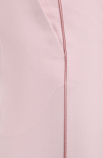 Шерстяные брюки GOLDEN GOOSE DELUXE BRAND светло-розового цвета по цене 51150 руб., арт. GWP00172.P000153, фото 5 Шерстяные брюки GOLDEN GOOSE DELUXE BRAND, арт. GWP00172.P000153, фото 5
