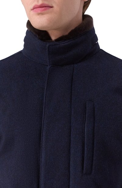 Куртка с воротником из бобра ANDREA CAMPAGNA, арт. M0D/C0NN0R/052592GQ_SET, фото 5