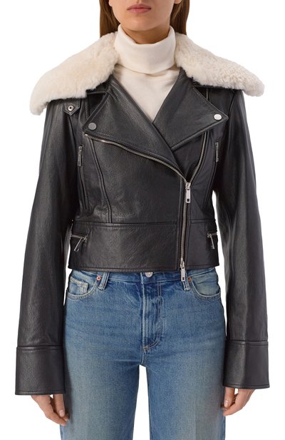 Кожаная куртка SPORTMAX, арт. T0SCANA, фото 3