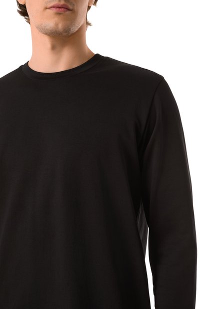 Хлопковый лонгслив ATTACHMENT, арт. AJ42-054, фото 5