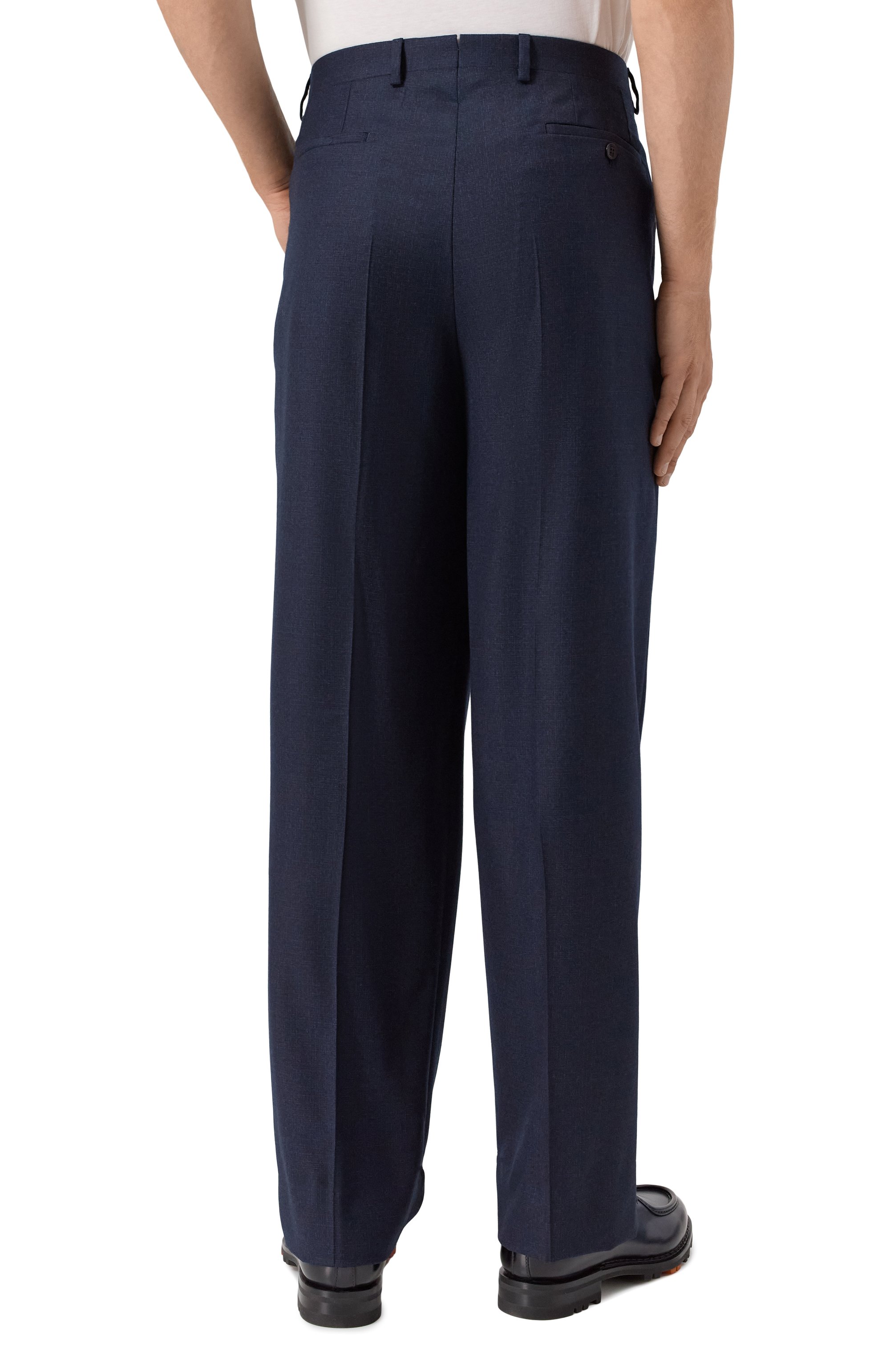 Шерстяные брюки BRIONI, арт. RPAI0L/0DA56, фото 4