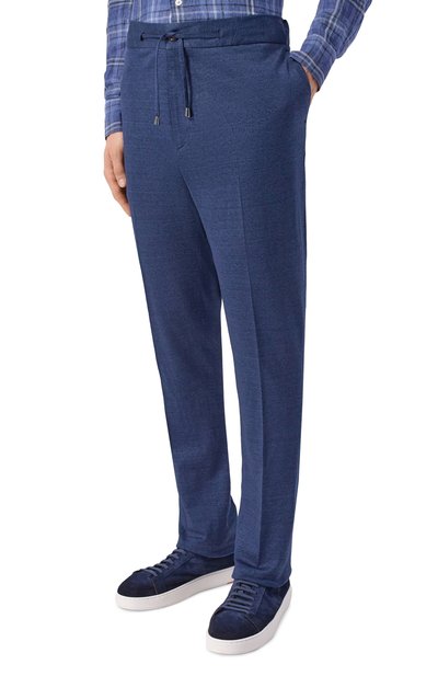 Брюки изо льна и хлопка ANDREA CAMPAGNA, арт. P209/MULTILIN0 17717, фото 3